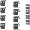 HELLA PAGID 8DZ 355 203-381 Accessory Kit, disc brake pads